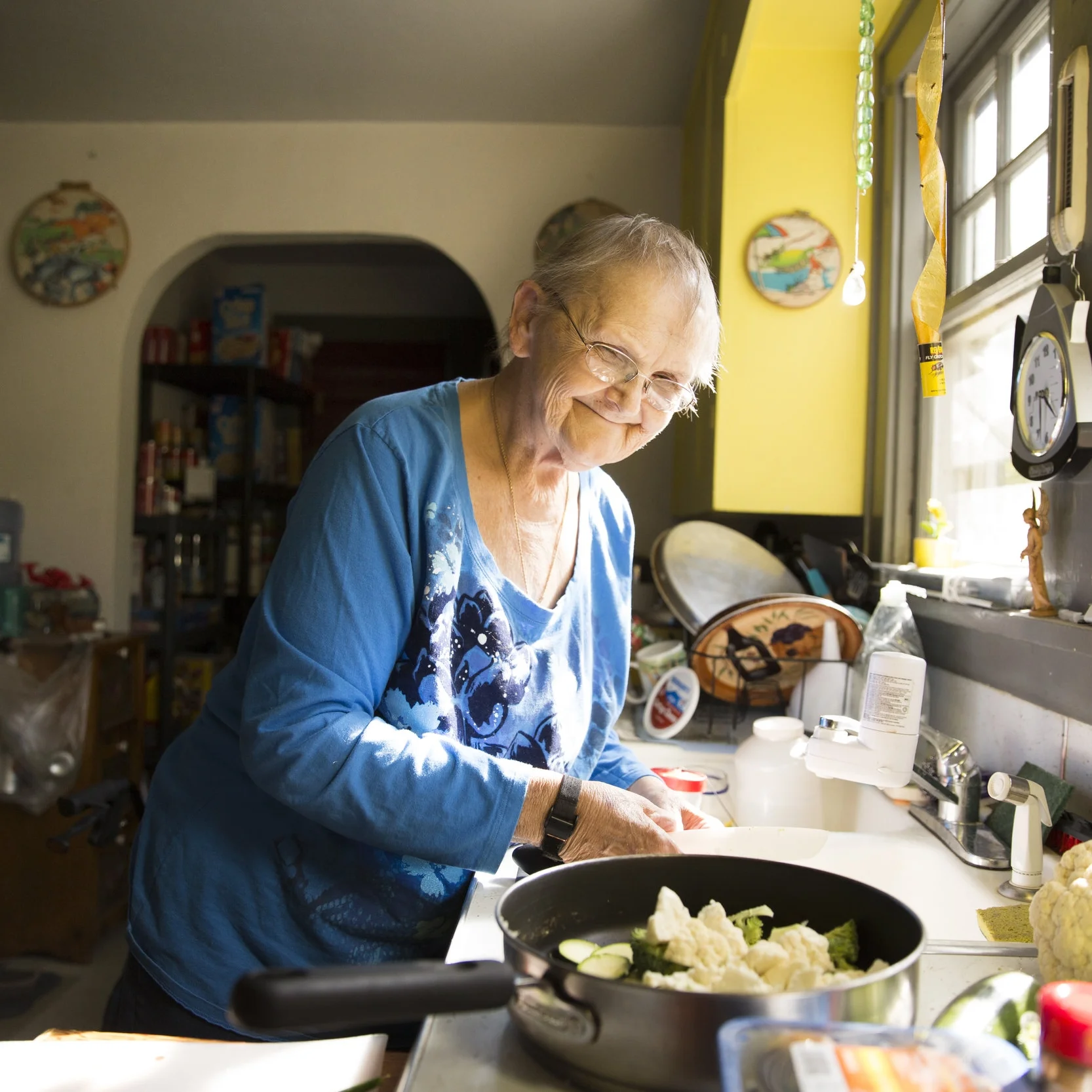 Columbia Gorge 2016 Culture of Health. June Husted qualifies for and uses Veggie RX (medical doctors "prescribe" this for patients). With vouchers, Veggie RX folks recieve free vegetables from places like farmers markets.