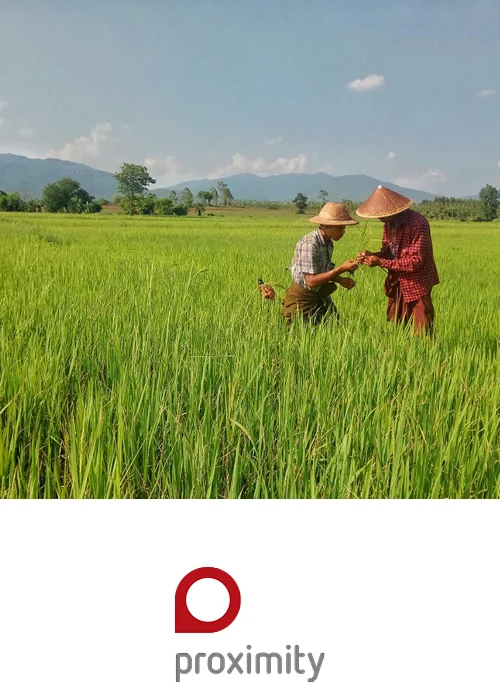 Proximity Designs is a social enterprise that designs, makes, and delivers a growing portfolio of affordable agricultural technology and financial and advisory services that boost the incomes and well-being of vulnerable farming families in Myanmar. Funded since 2011.