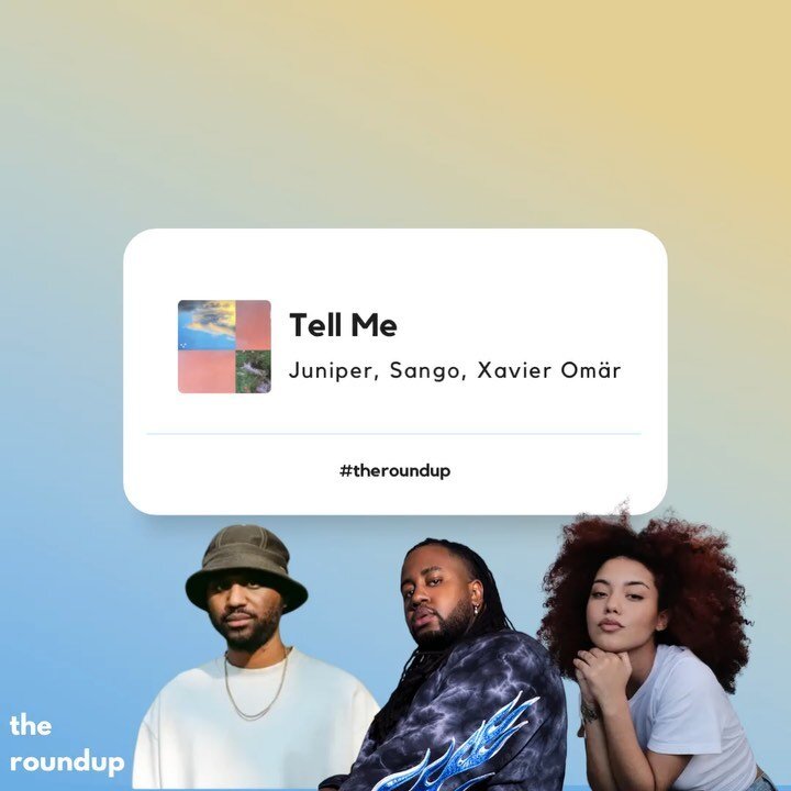 @butterscotchmami, @xvromar and @sango_ &quot;Tell Me&quot; is our #songoftheday. This tune was out just last month.

Leave a comment if you like! 🎶

#music #singer #artist #musiclover #playlist #musicplaylist #artistoninstagram #musicdiscovery #rnb