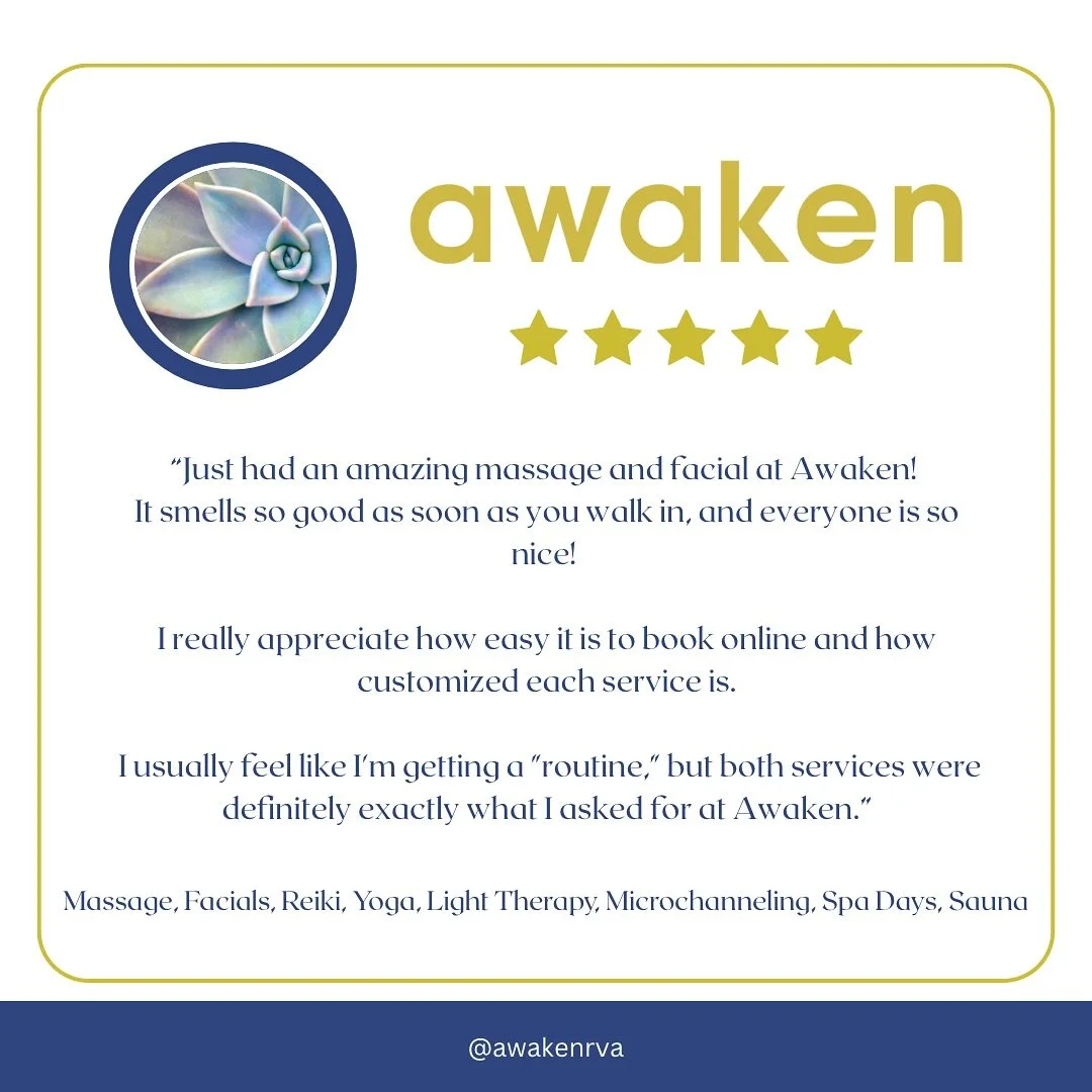 We pride ourselves on making a memorable and relaxing experience for our guests every time. Head over to our website to book your next spa day with us. We can&rsquo;t wait to see you soon!