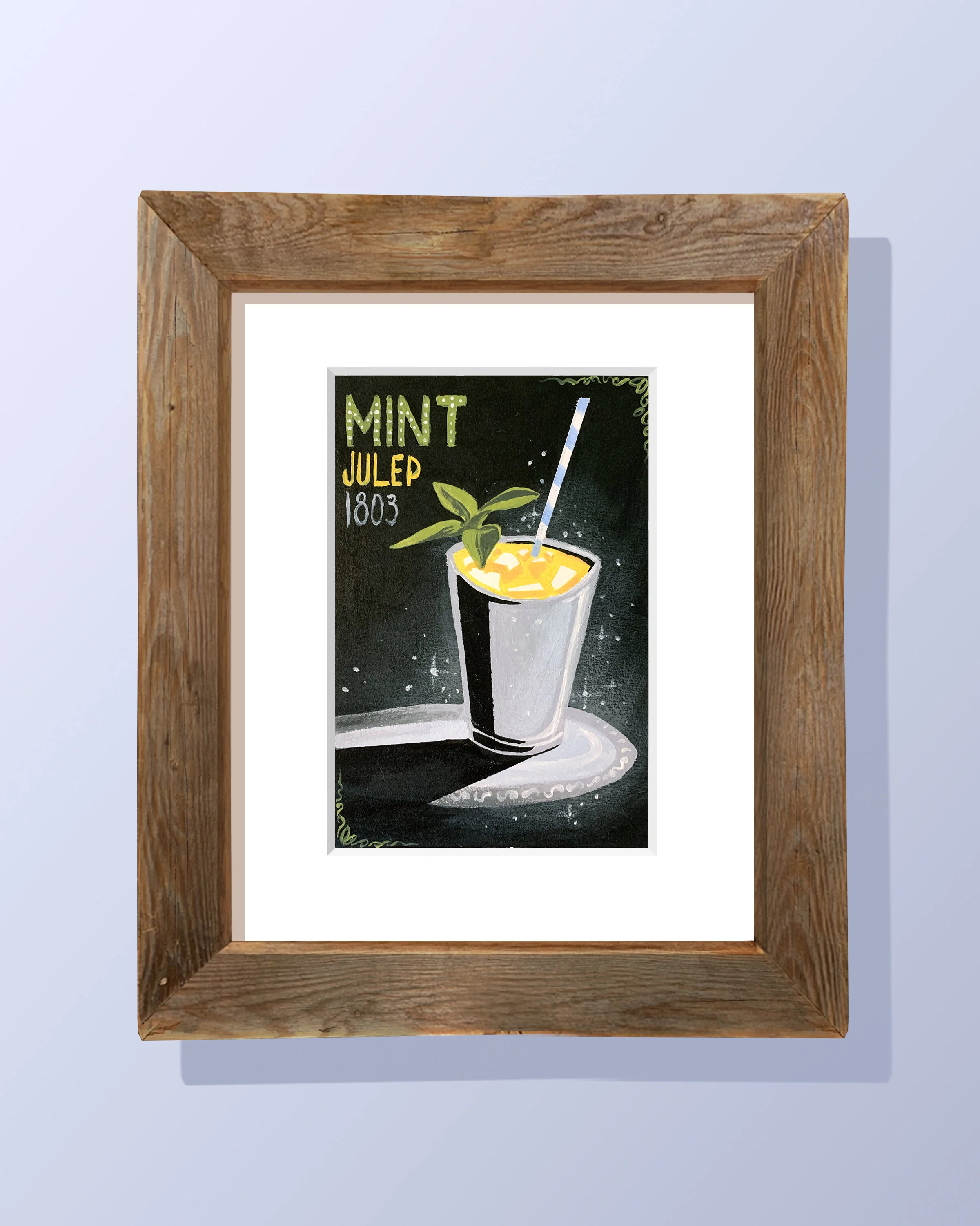 Mint Julep Original Painting