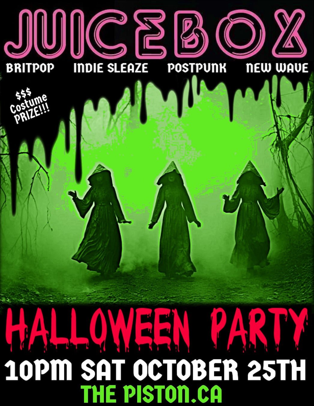 Juicebox Halloween Indie Sleaze dance party!