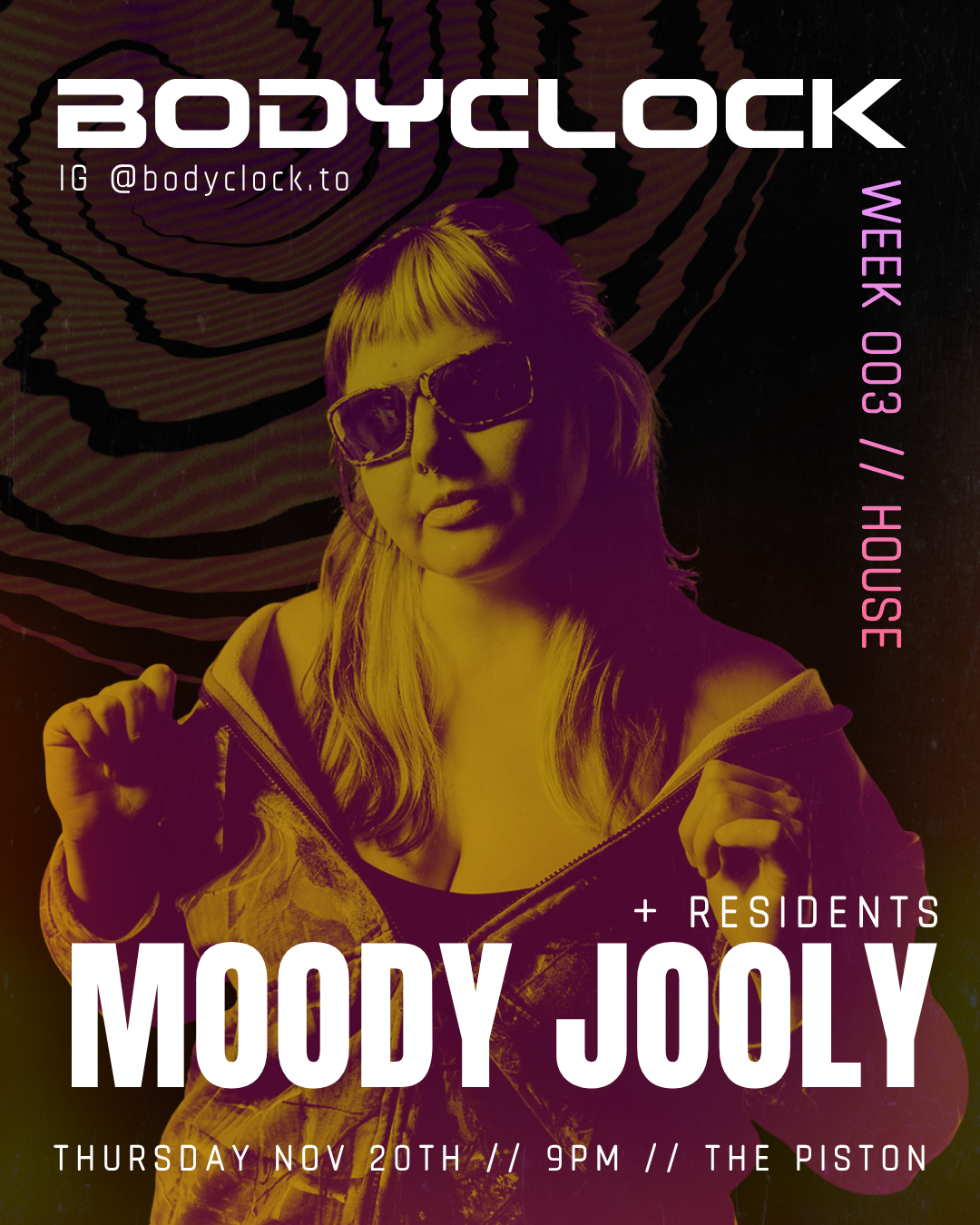 BODYCLOCK HOUSE w/Moody Jooly