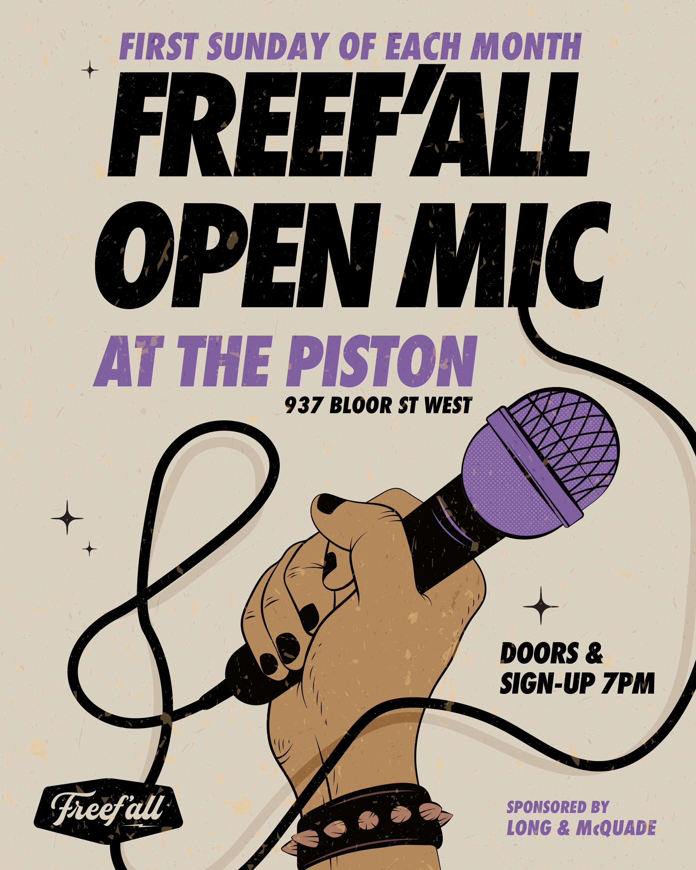 FreeFall Open Mic!