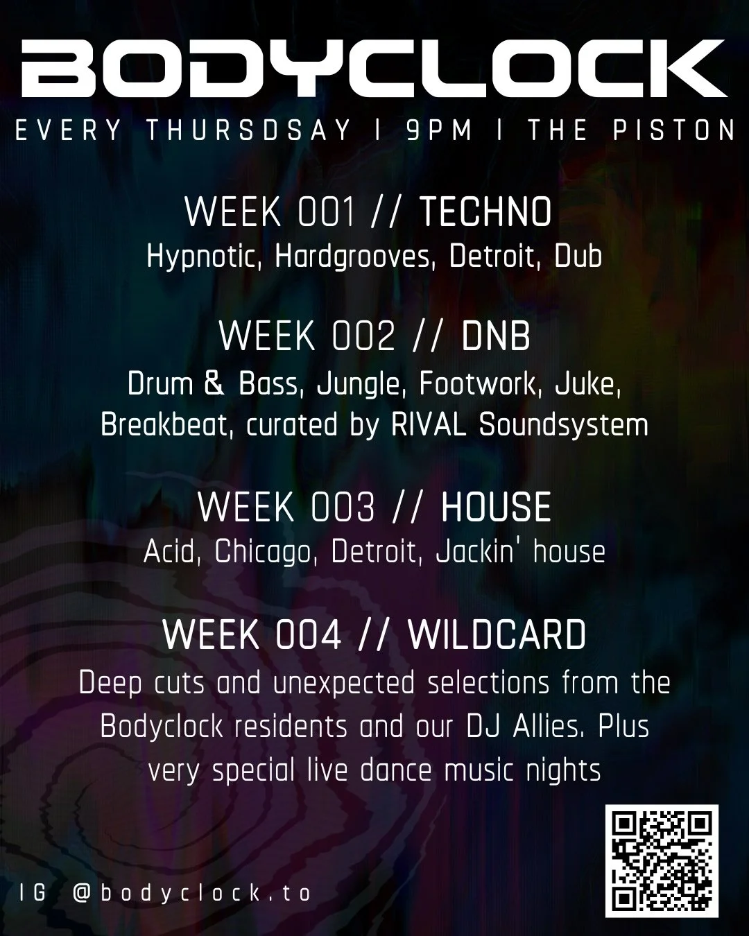 BODYCLOCK Techno Thursdays