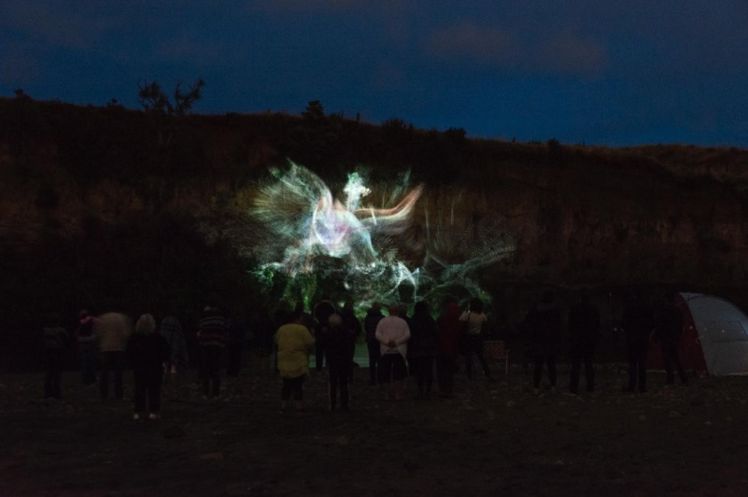 Tīahoaho by Stuart Foster and Kura Puke: photograph by Shaun Waugh.