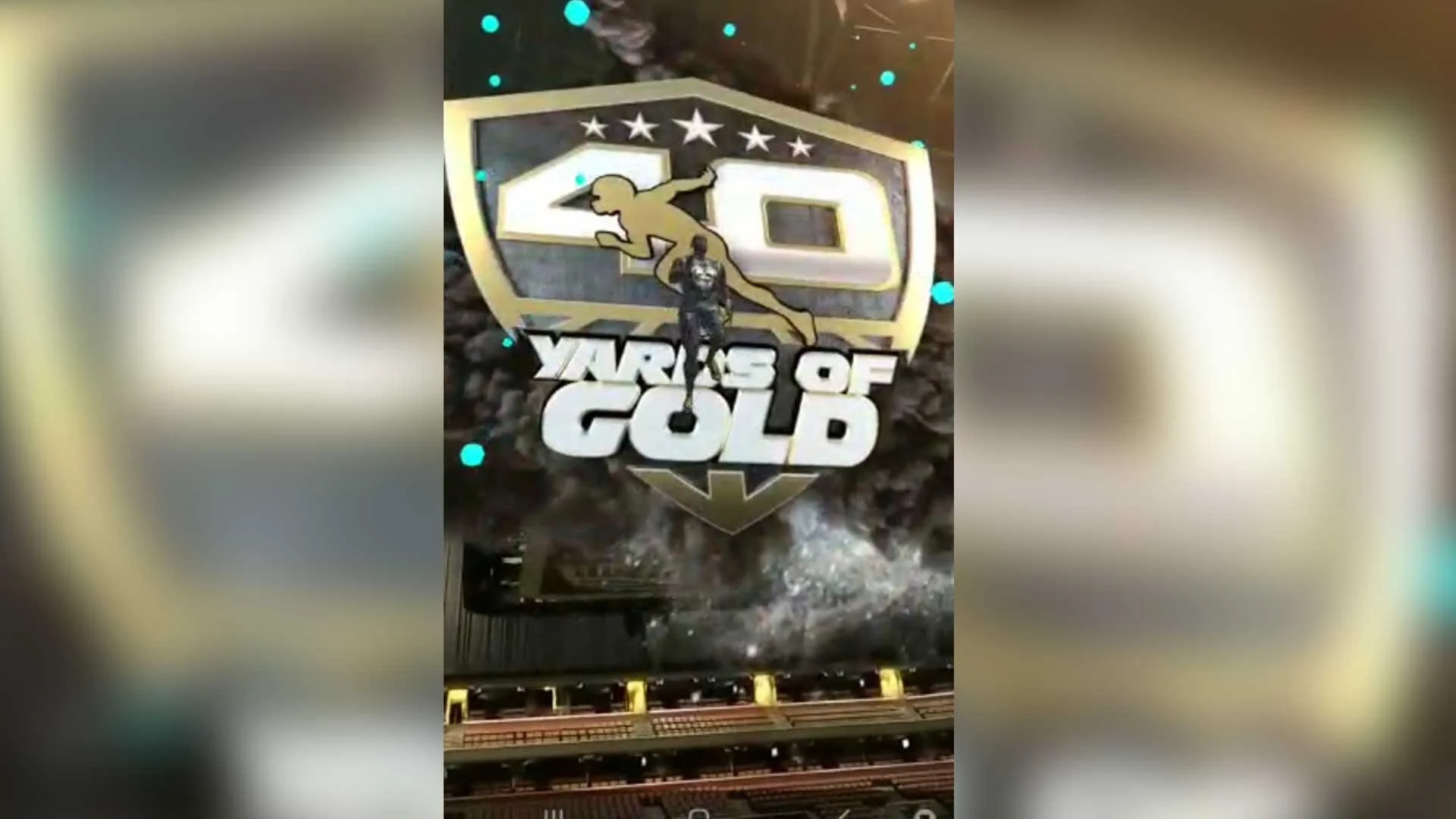 Screen Capture Phone: 40 yards of Gold app
