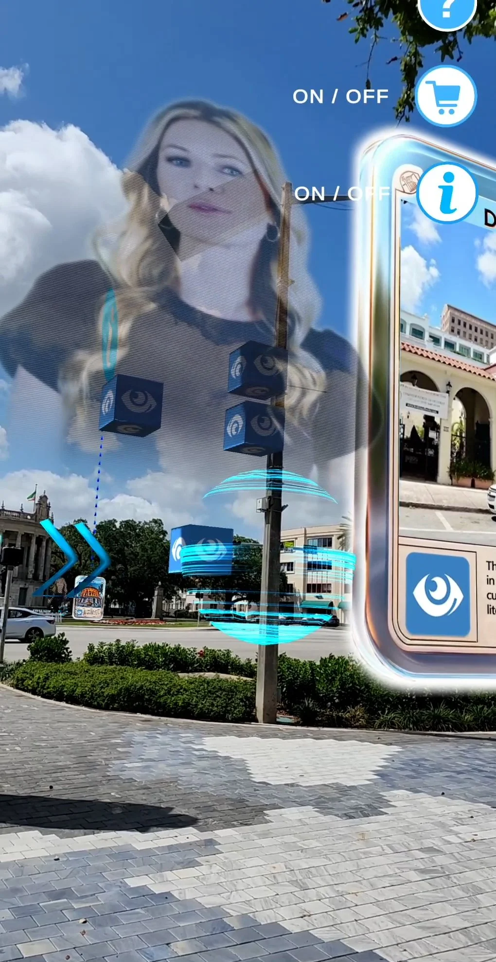Screen Capture: AR Miami App