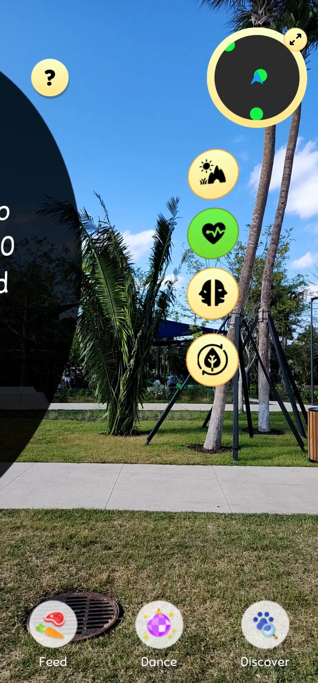 Screen Capture: Homestead Everglades Safari AR