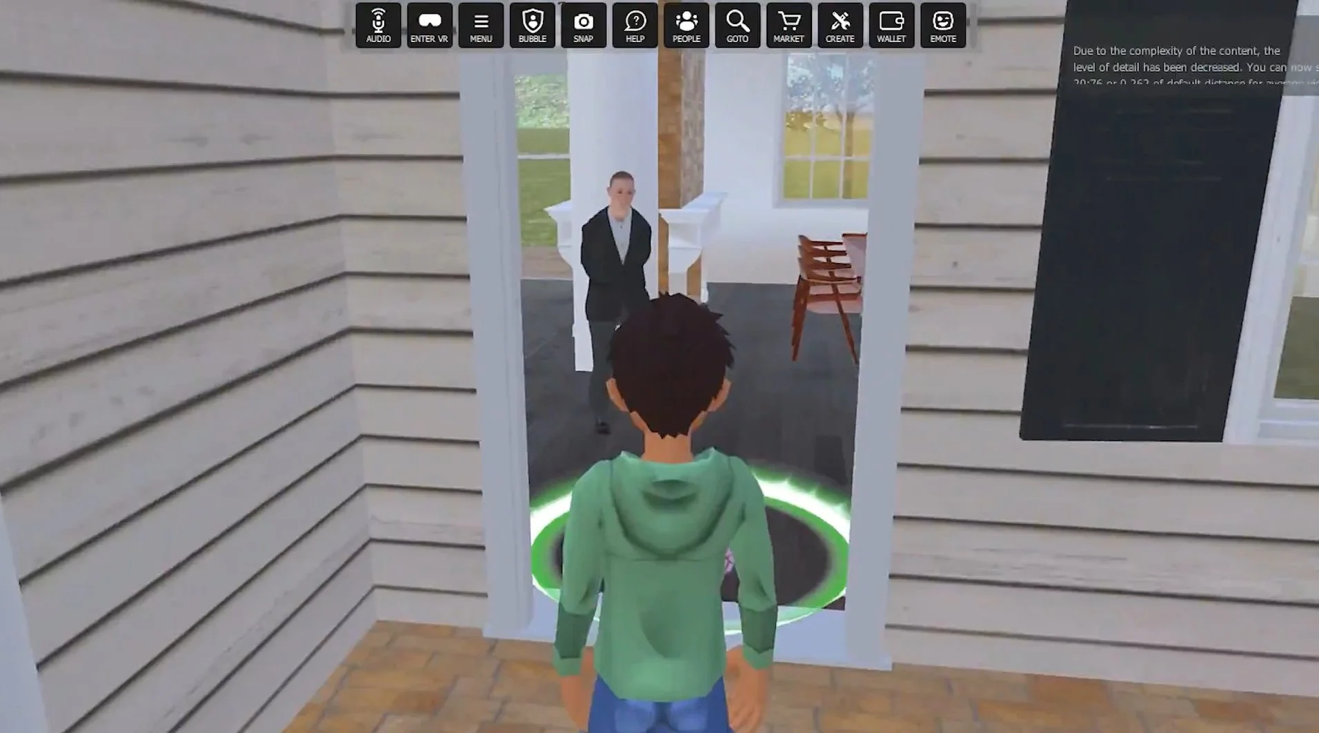Screen Capture: Megga World Desktop Mode