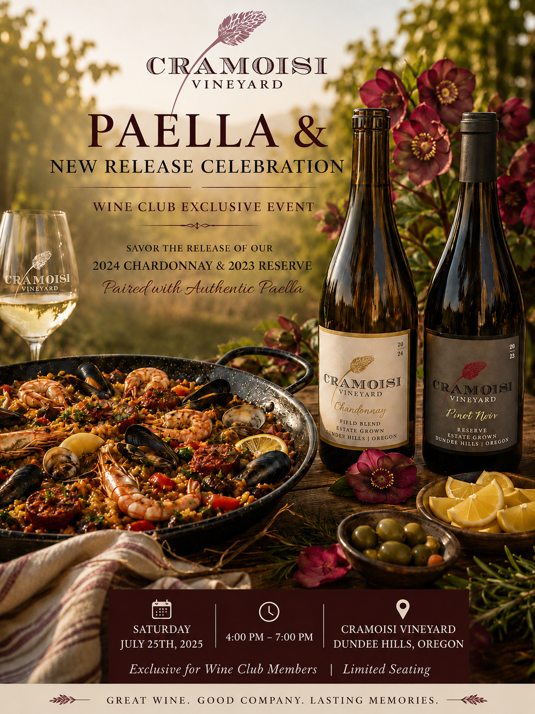 Paella &amp; New release Celebration - Join us!