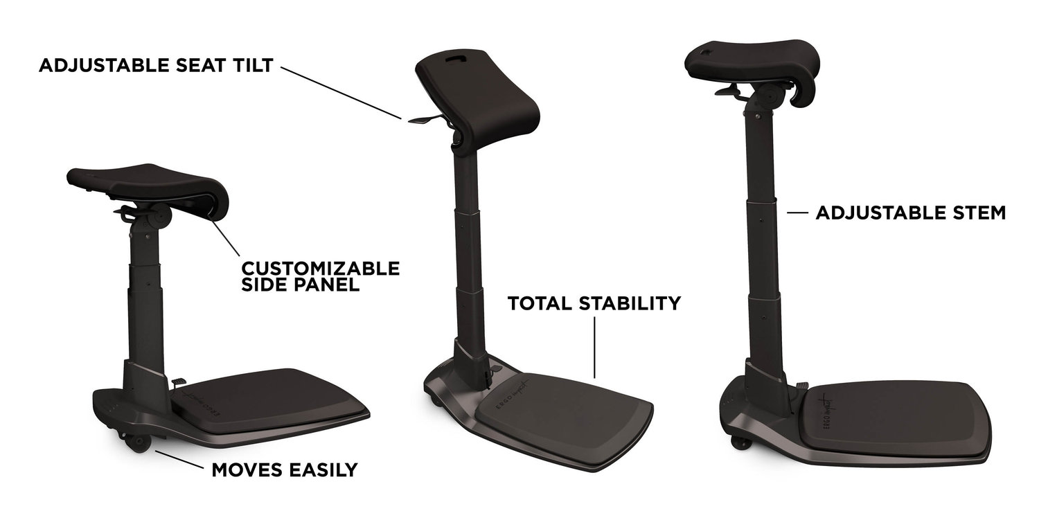 Best Standing Desk Chair Leanrite Ergo Impact