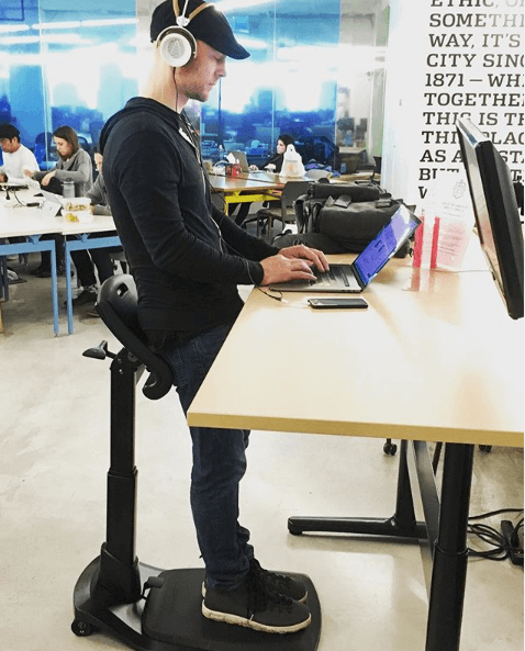 The Right Standing Desk Chair Like Leanrite Elite Can Help