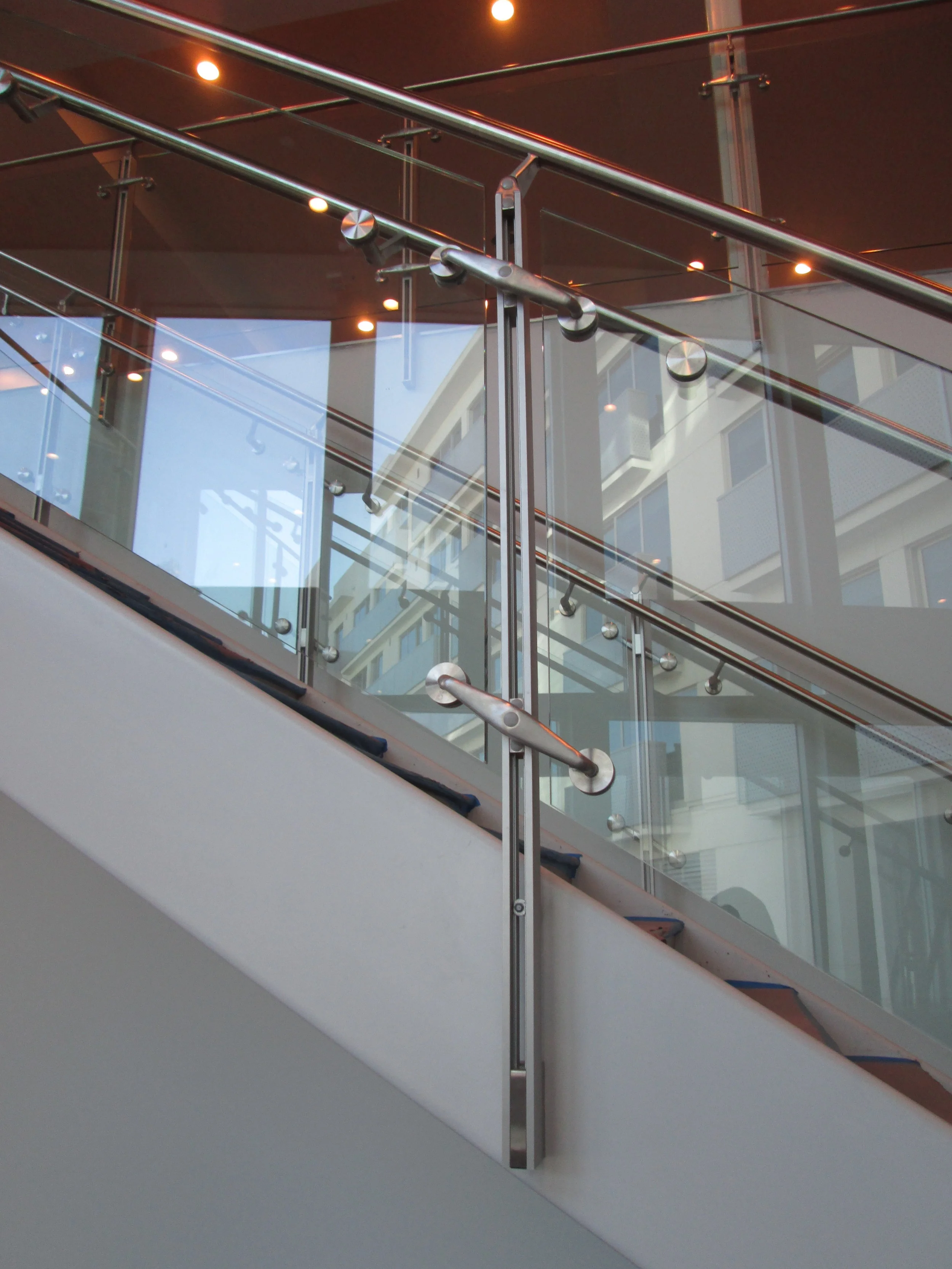 Glass Railing Systems — Orange Mirror and Glass