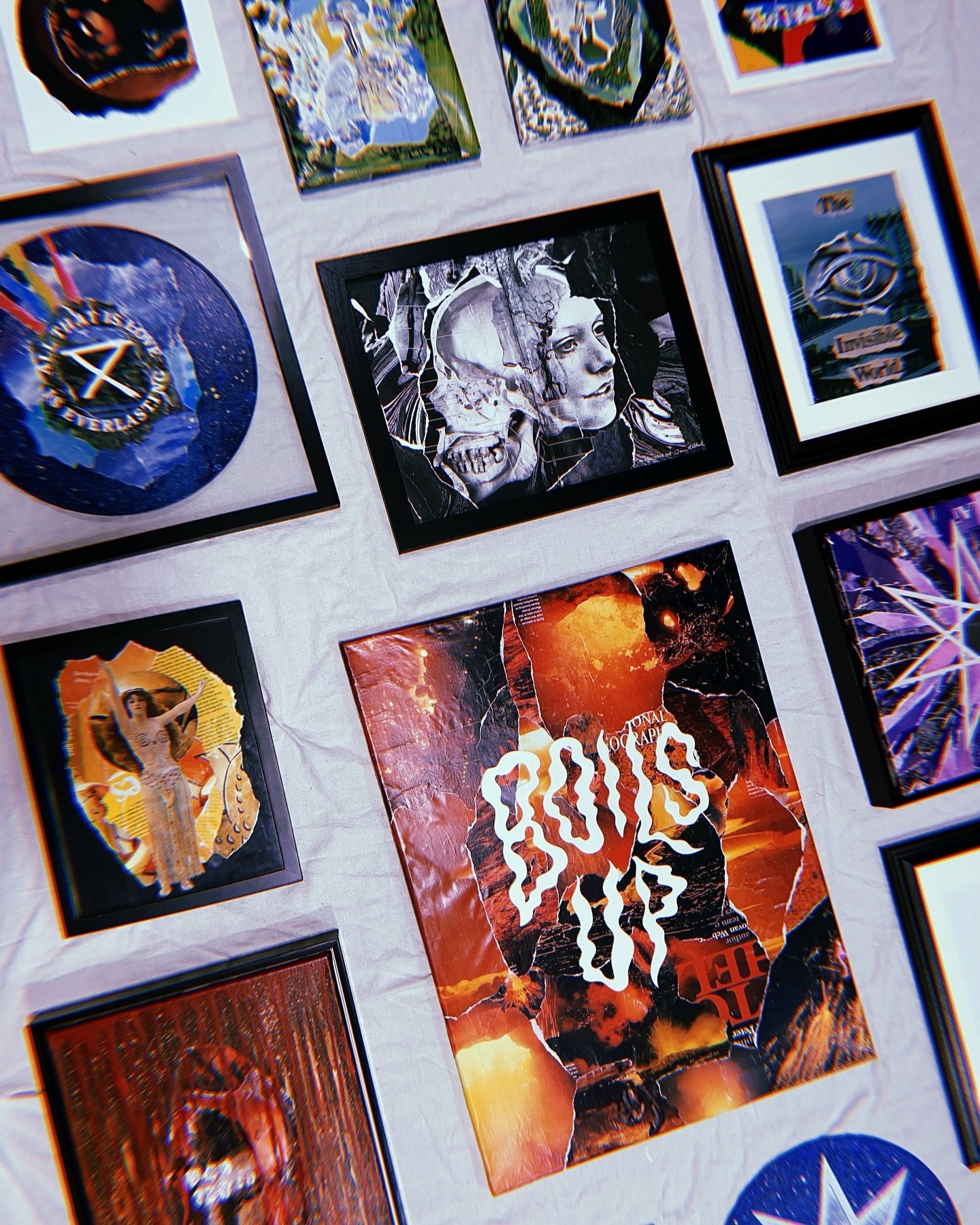 Coming out of my vending hiatus this weekend at the ARTPOCALPYSE NOW Art Market‼️I will be slinging some fresh original collages + prints Saturday from 11-5 at @starboltphilly. Stop by and check out all the awesome participating local artists -
@kidn