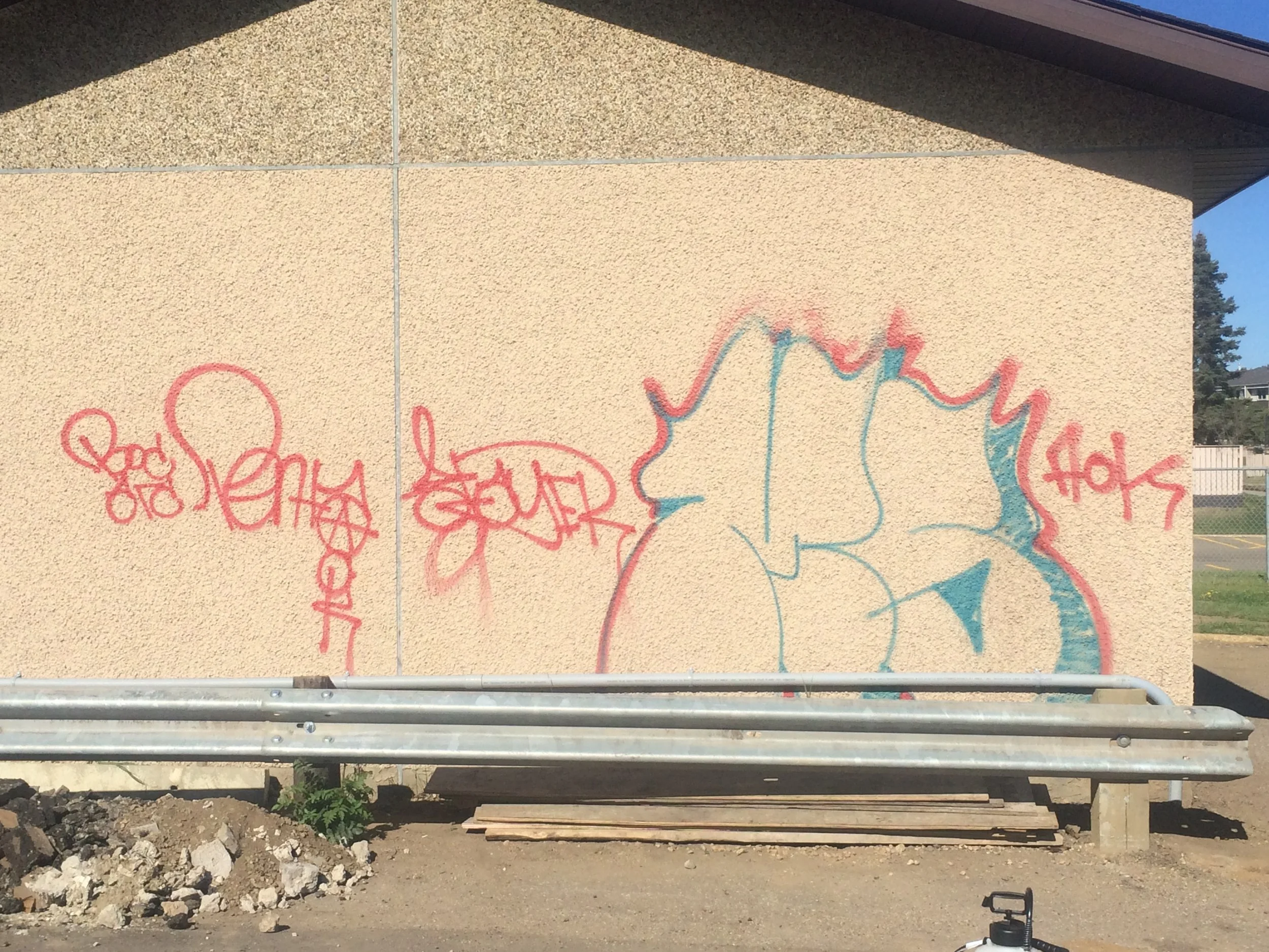 Graffiti Before