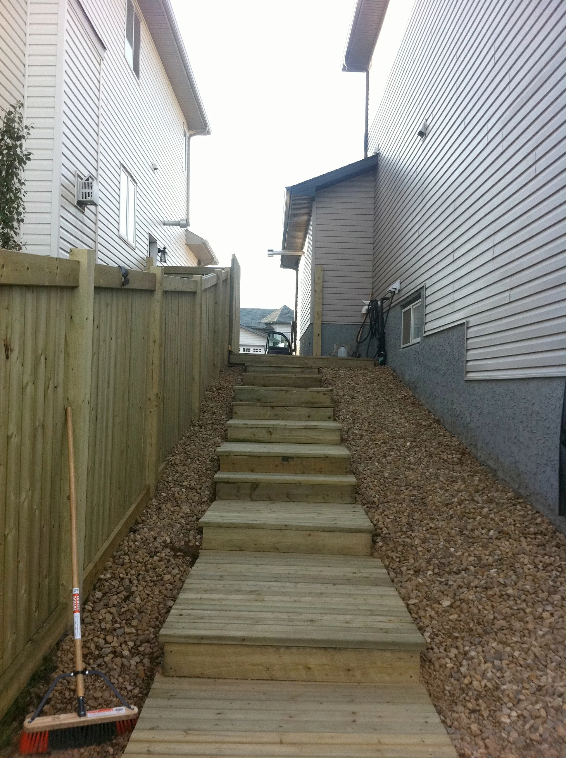 Stairway/Retaining Wall Project