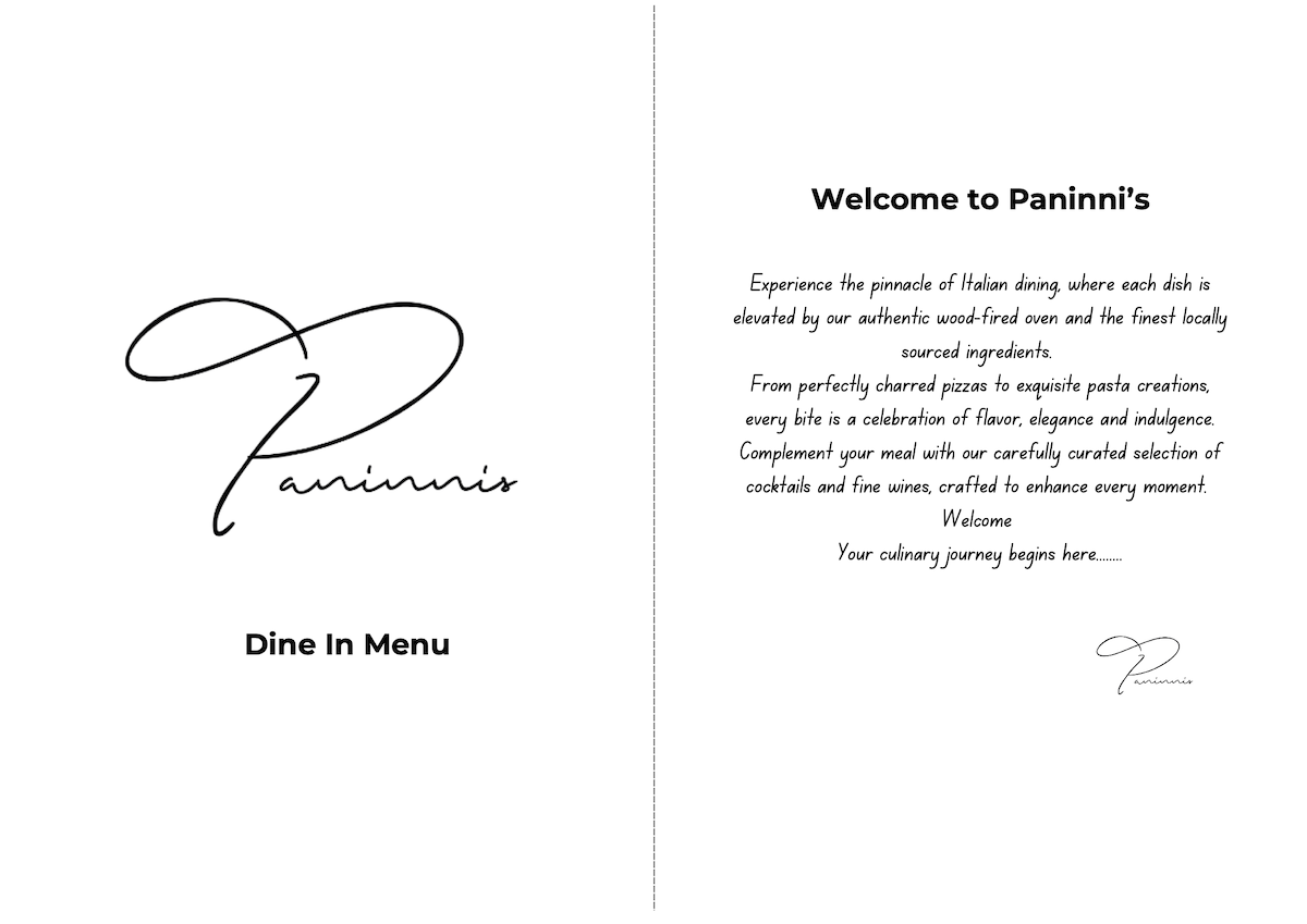 Menu page 1 - about us