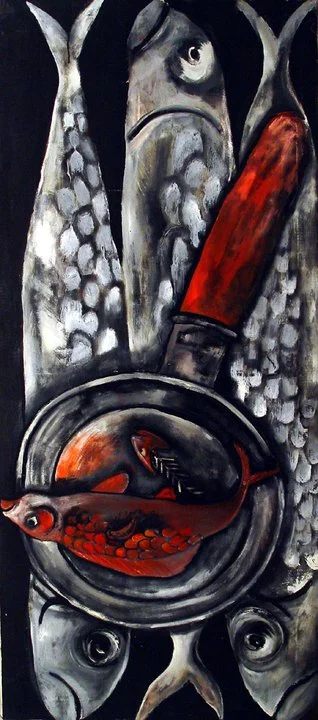 Oil On Canvas 30”x50” 1998