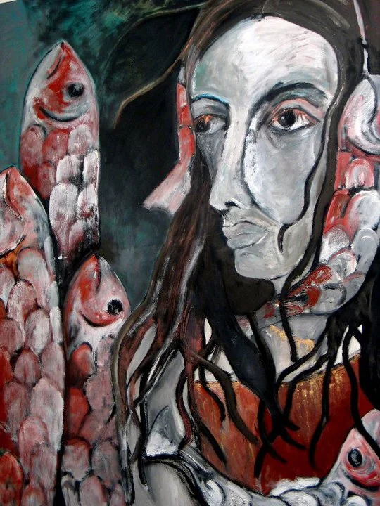 Oil On Canvas 55”x68” 1998