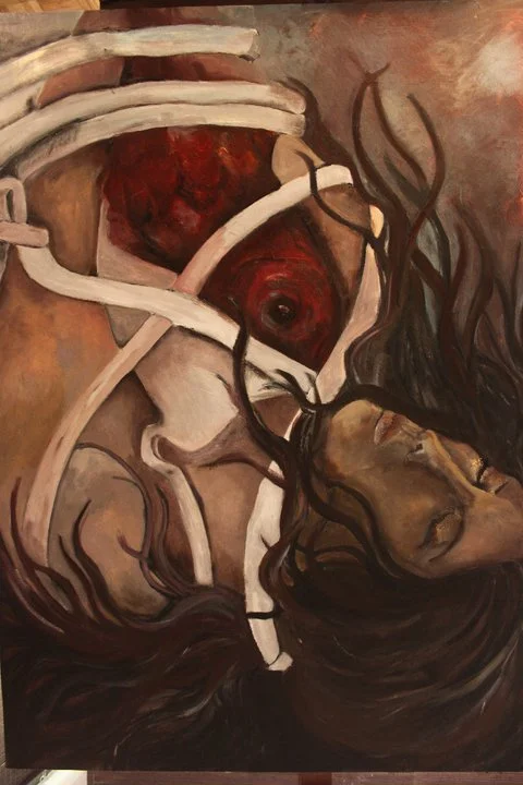 Oil On Canvas 50”x68” 1998