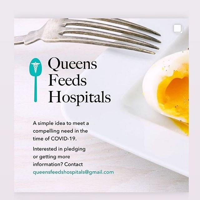 #Repost @queensfeedshospitals with @get_repost
・・・
How does #queensfeedshospitals work? We connect donors (like YOU) to #QueensNYC restaurants to sponsor meals for local healthcare heroes. Learn more and make your pledge today! Link in bio. ..