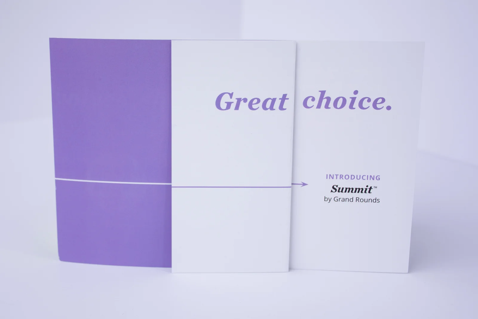 Summit Accordion-fold Brochure