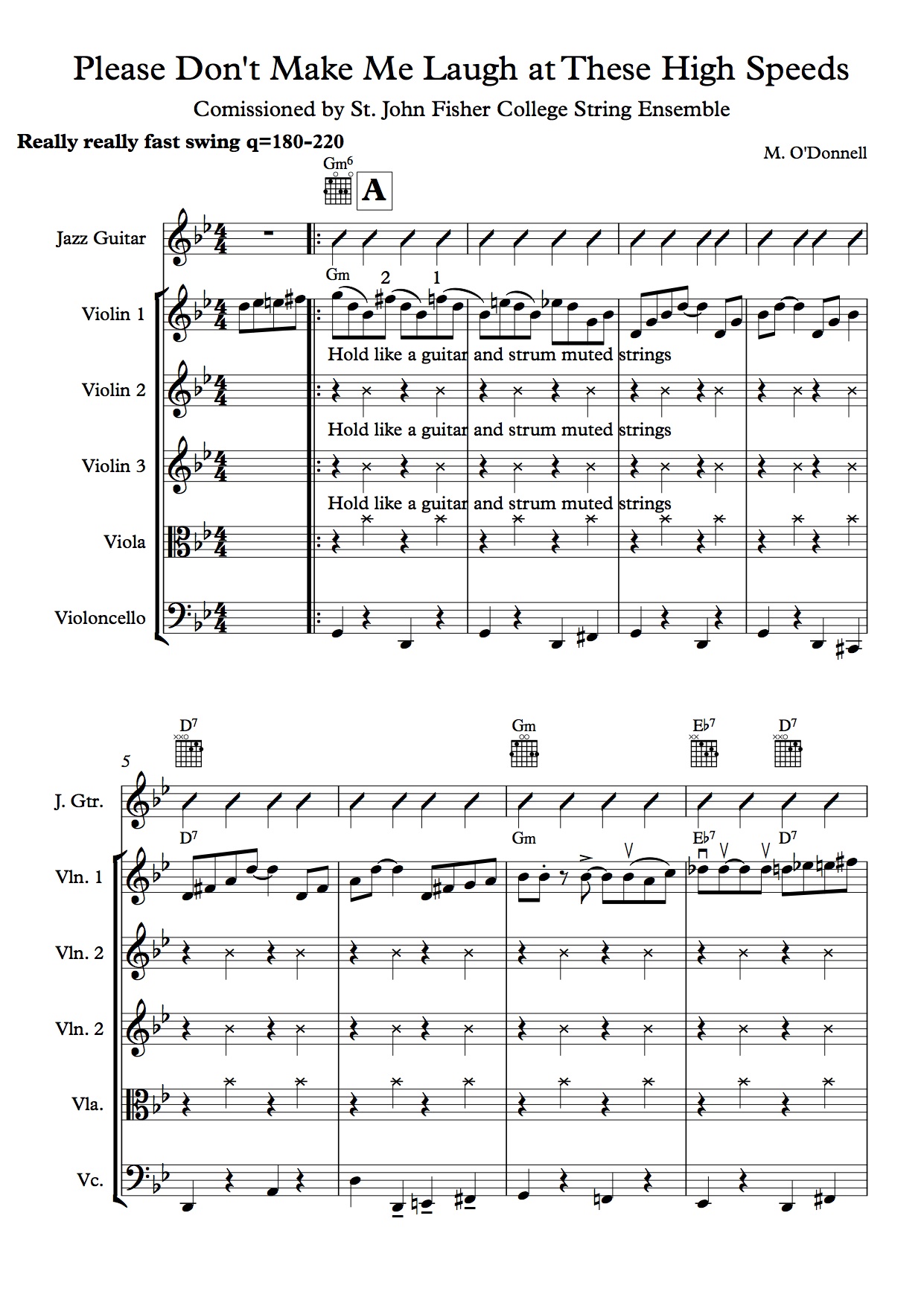 Don't Make Me Laugh At These High Speeds