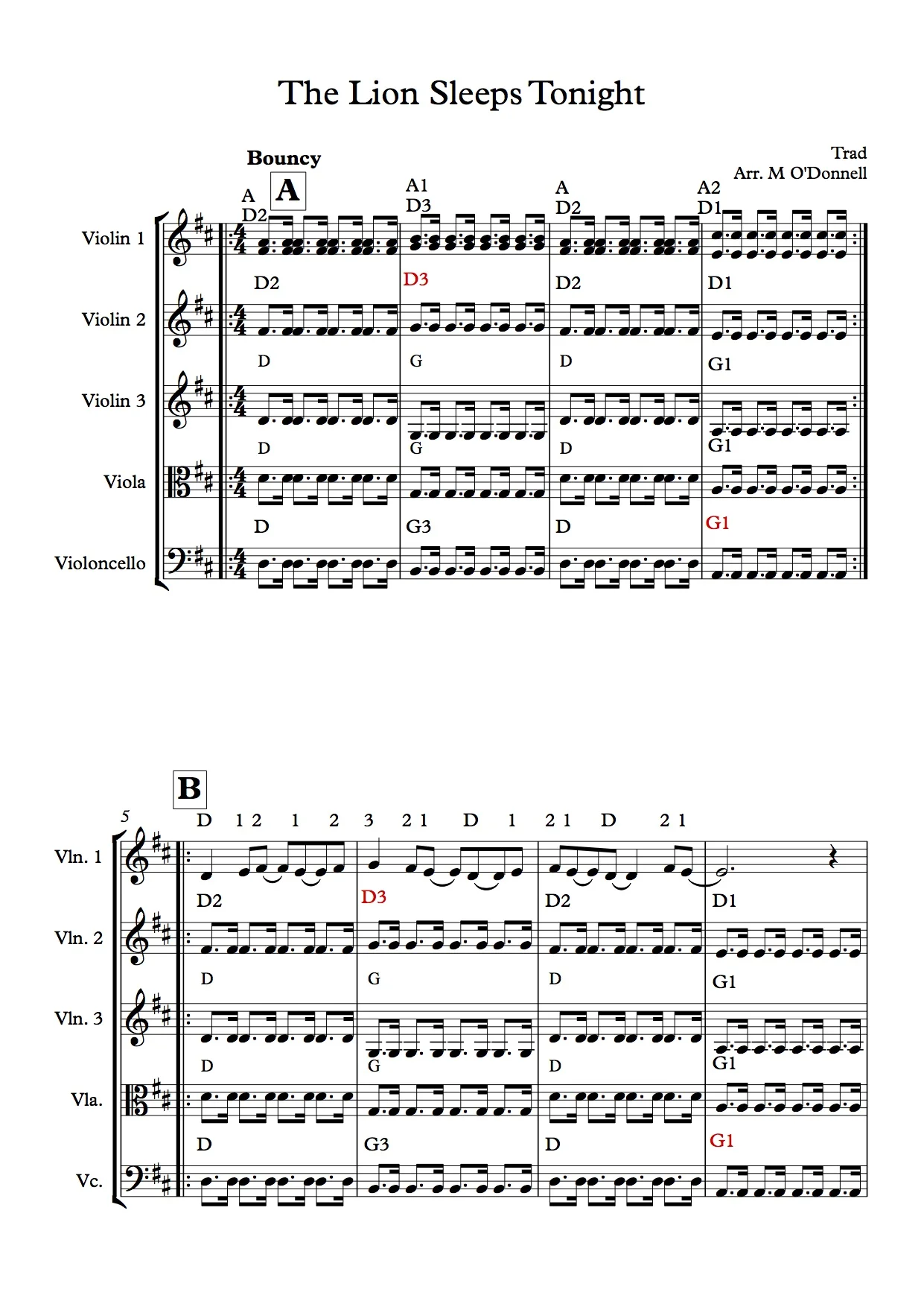 The Lion Sleeps Tonight