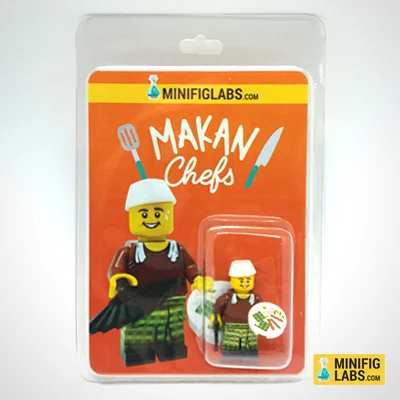 Makan Chefs Satay Man Clamshell Packaging