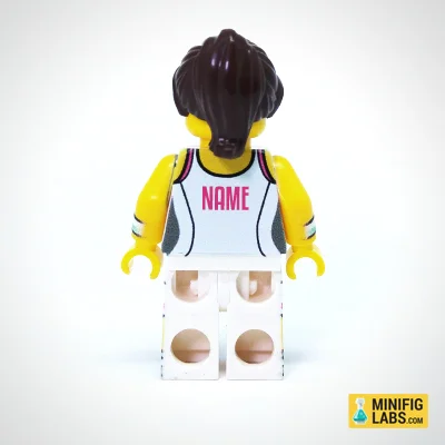 Female Tennis Player Back View