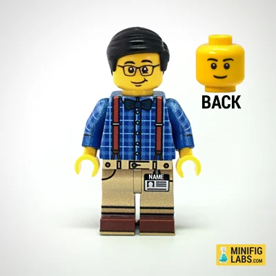 Geeky Guy Front View
