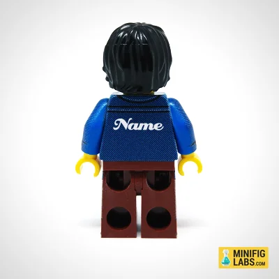 Denim Guy Back View