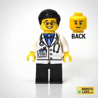 Male Doctor Front View