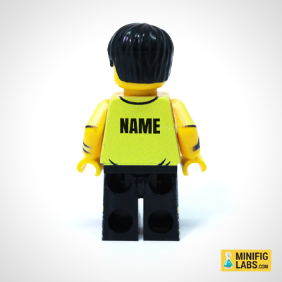 Male Referee Back View