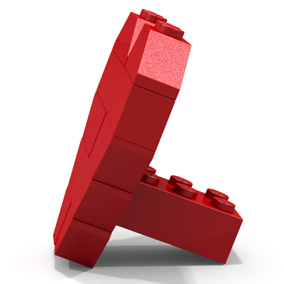 Copy of Bricklove Red Side View