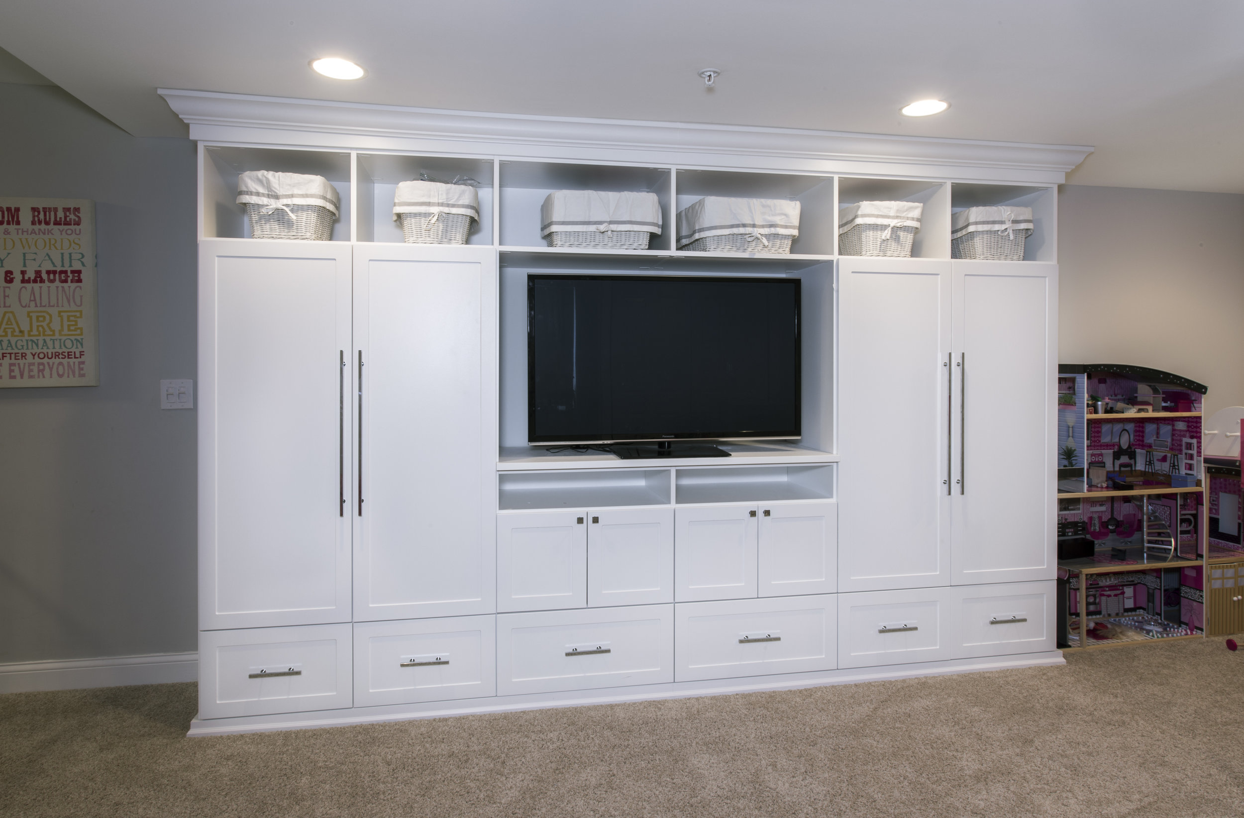 playroom entertainment center