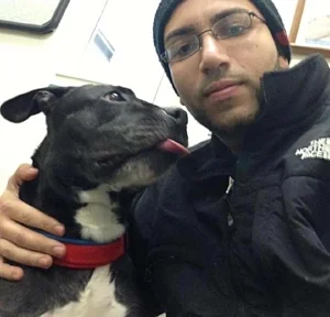  Jesse Cohen and his Dog, Diesel