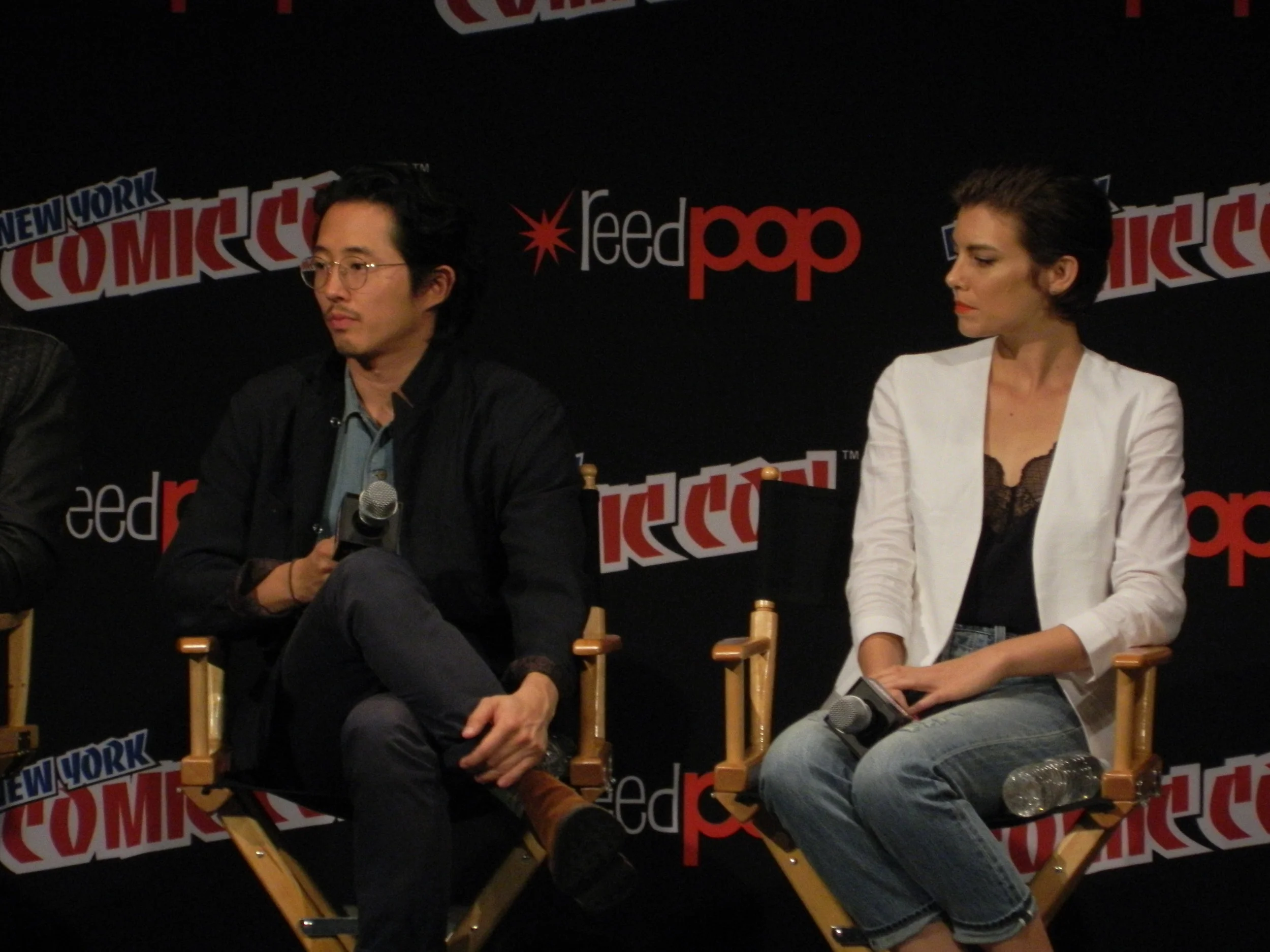  Steven Yeun & Lauren Cohen