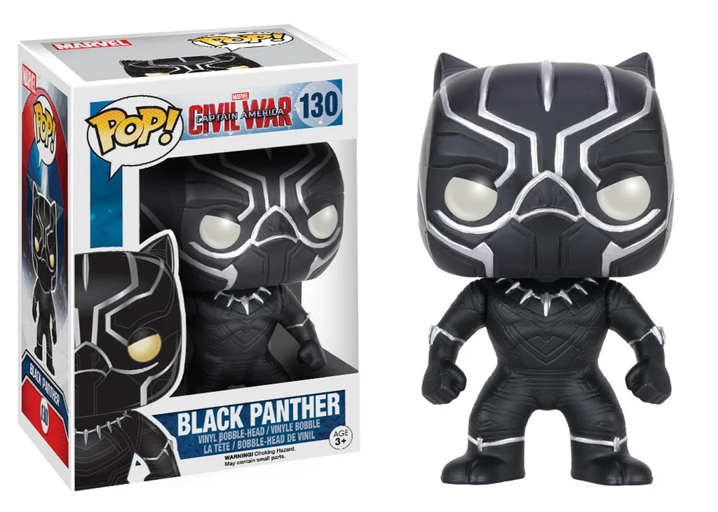  Funko + Marvel's - Black Panther Pop