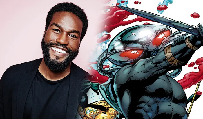 Black Manta played by Yahya Abdul-Mateen II