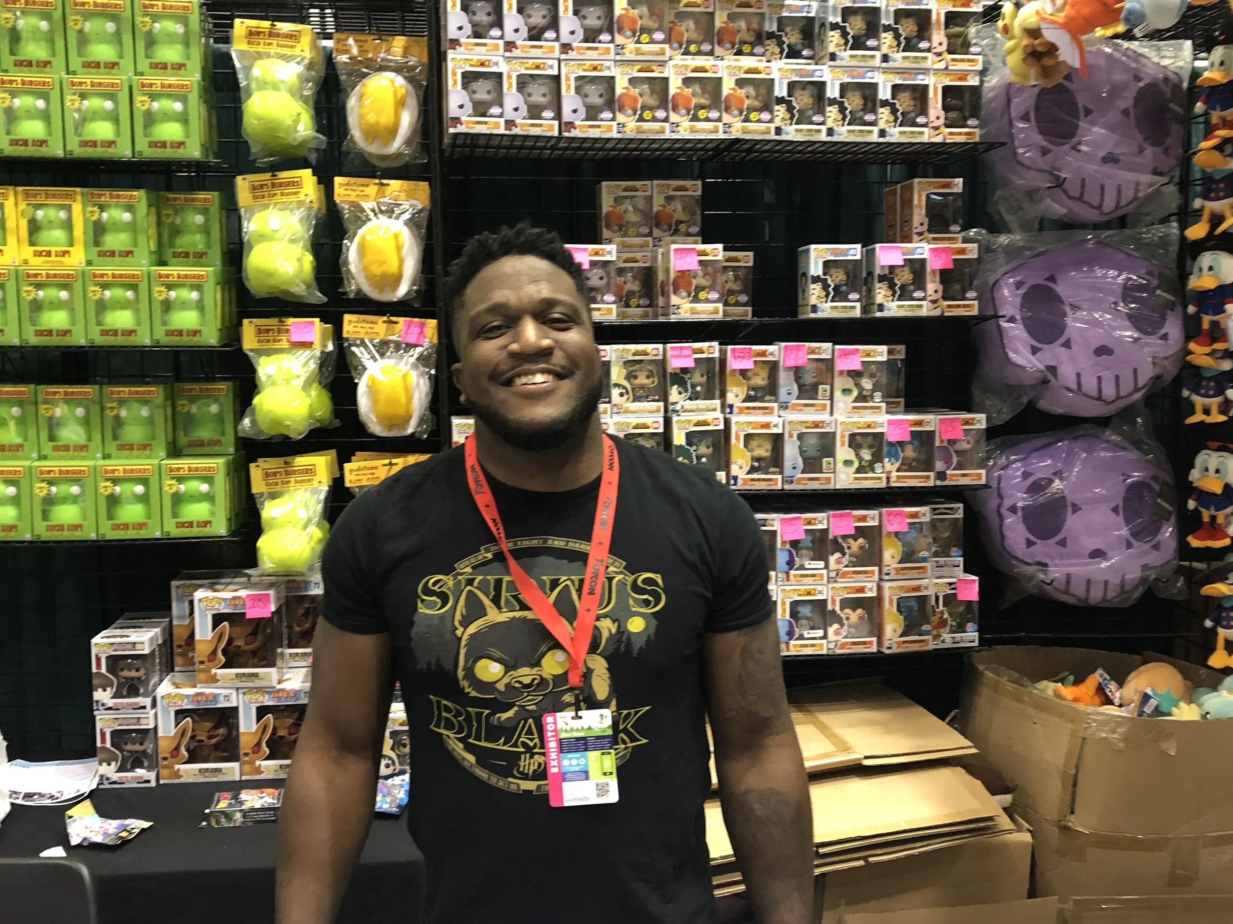 The Face of Toy Temple Owner