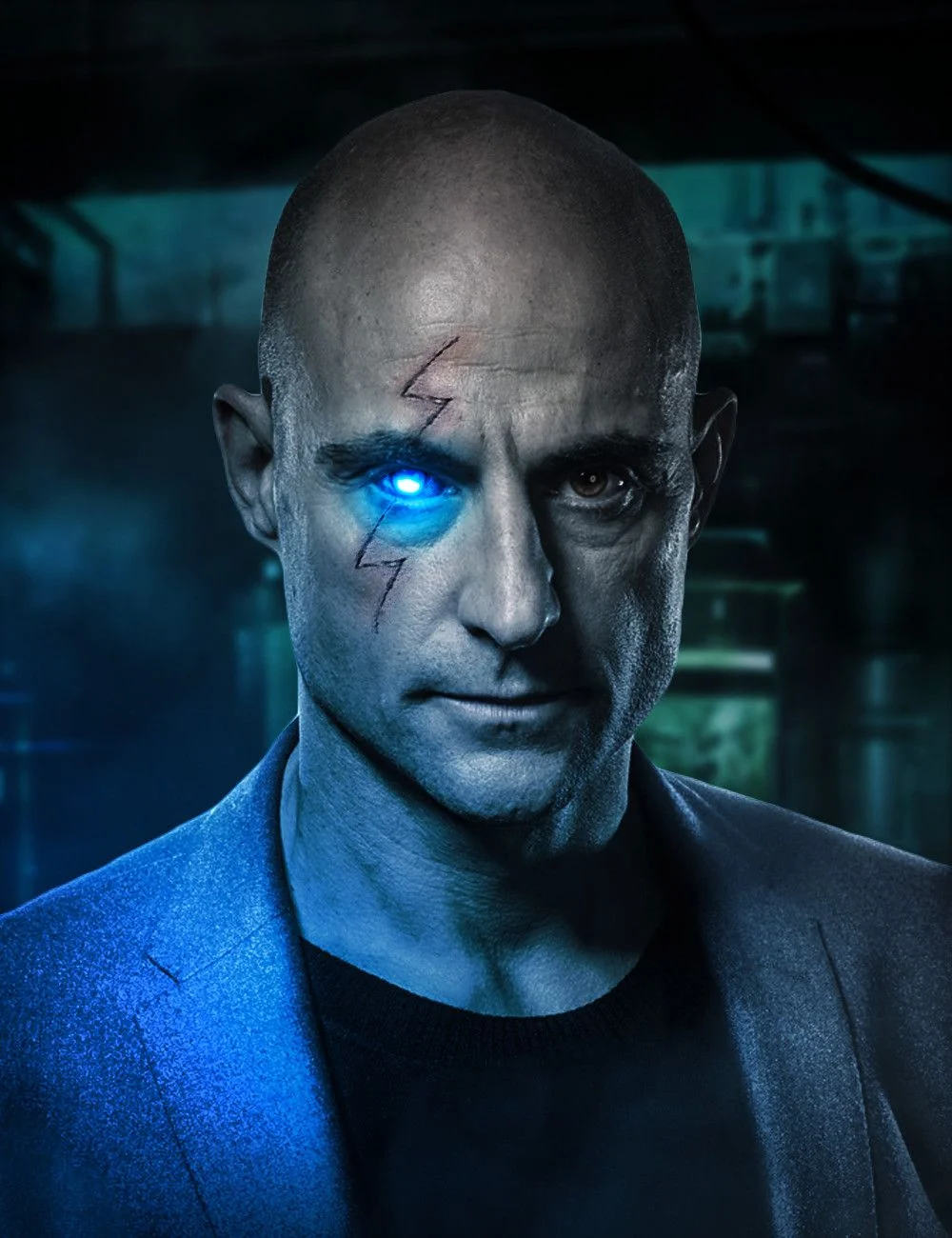 Dr. Sivana played by Mark Strong