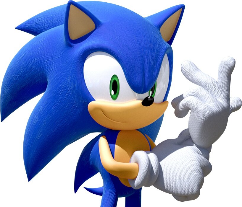 Sonic the Hedgehog render