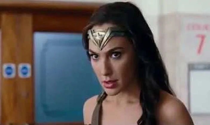 Wonder Woman played by Gal Gadot