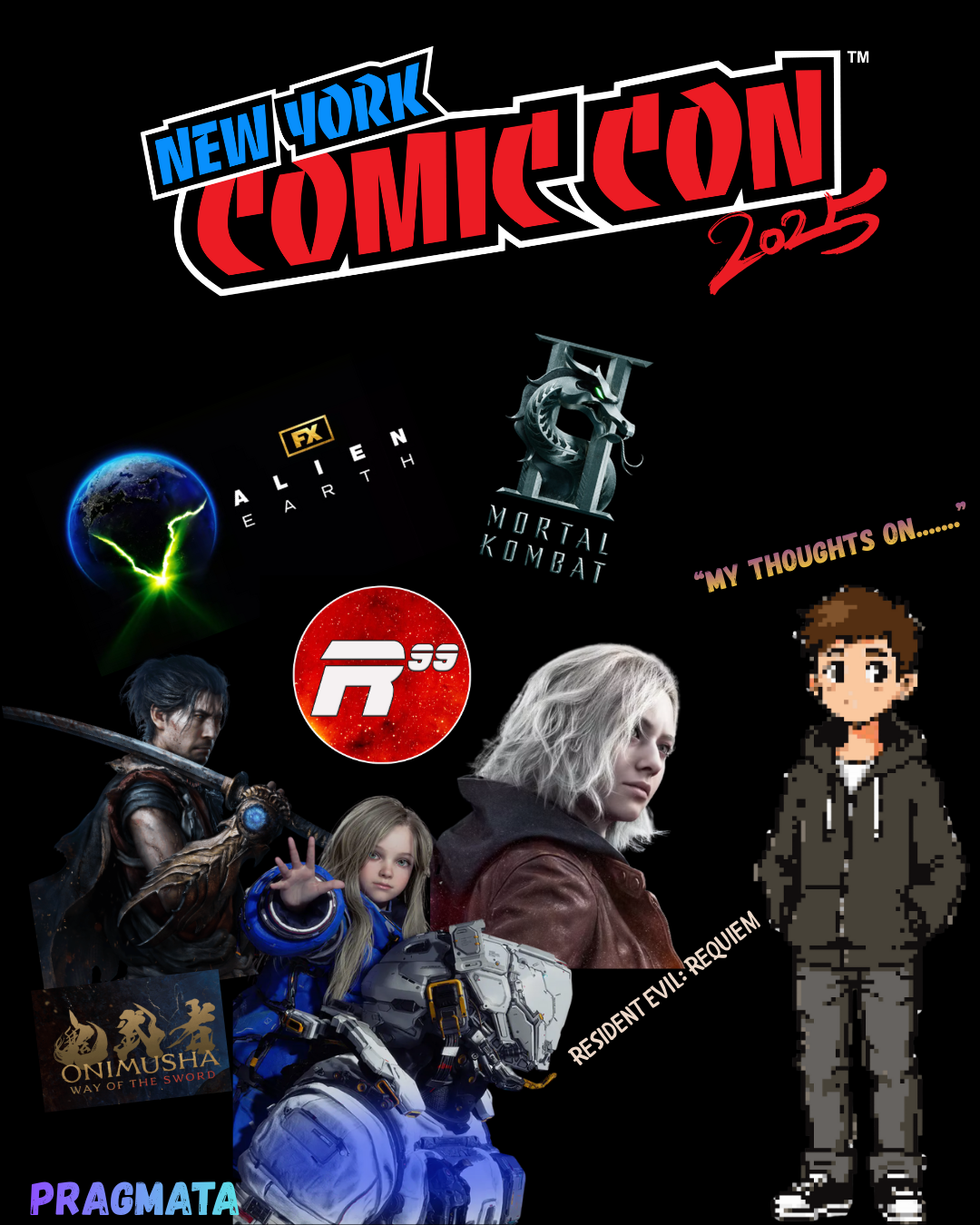 NYCC ’25 Reflection: Ragiroth’s Journey in Movies and Games