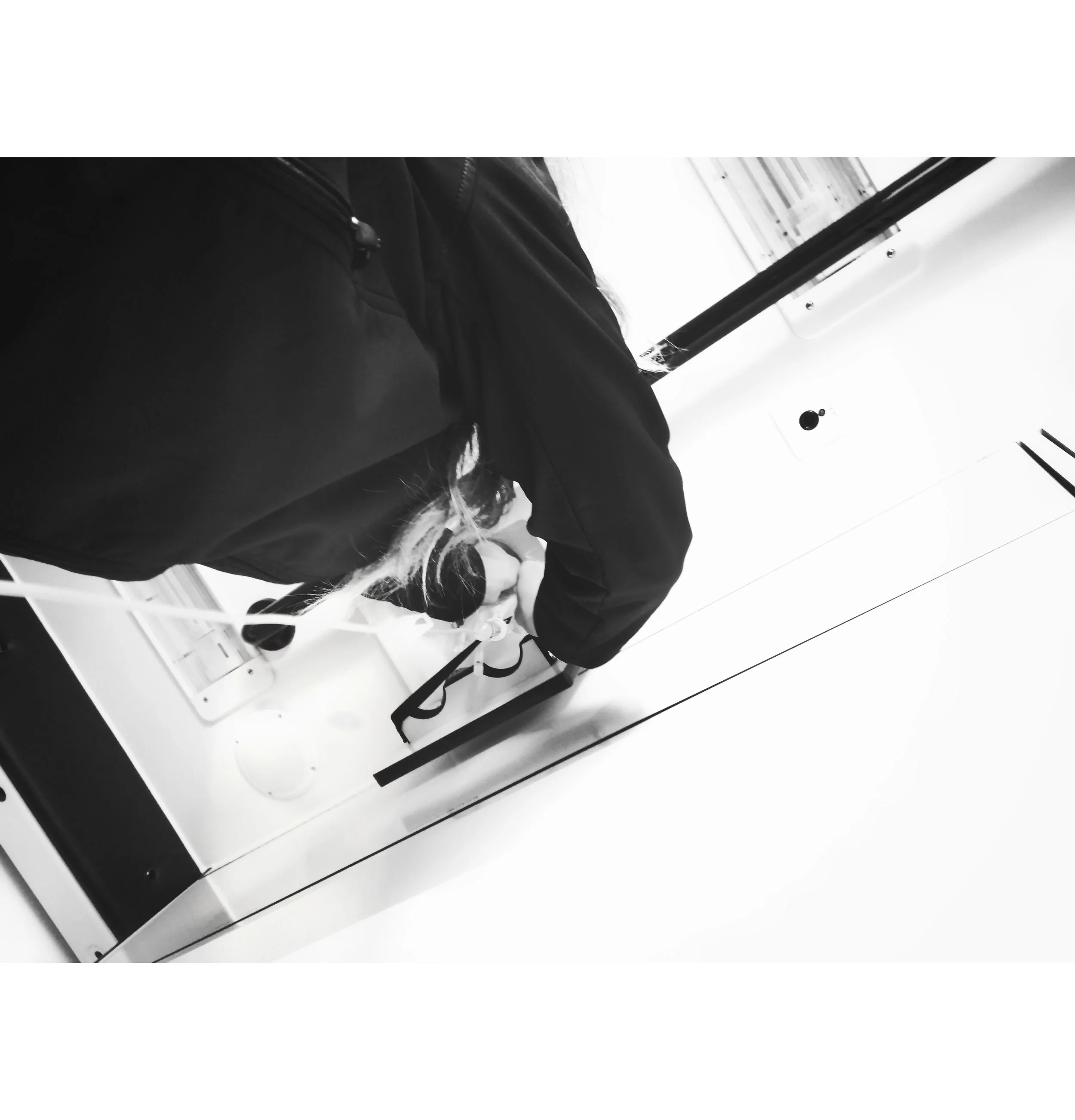  Hooked up. Ambulance interior. 