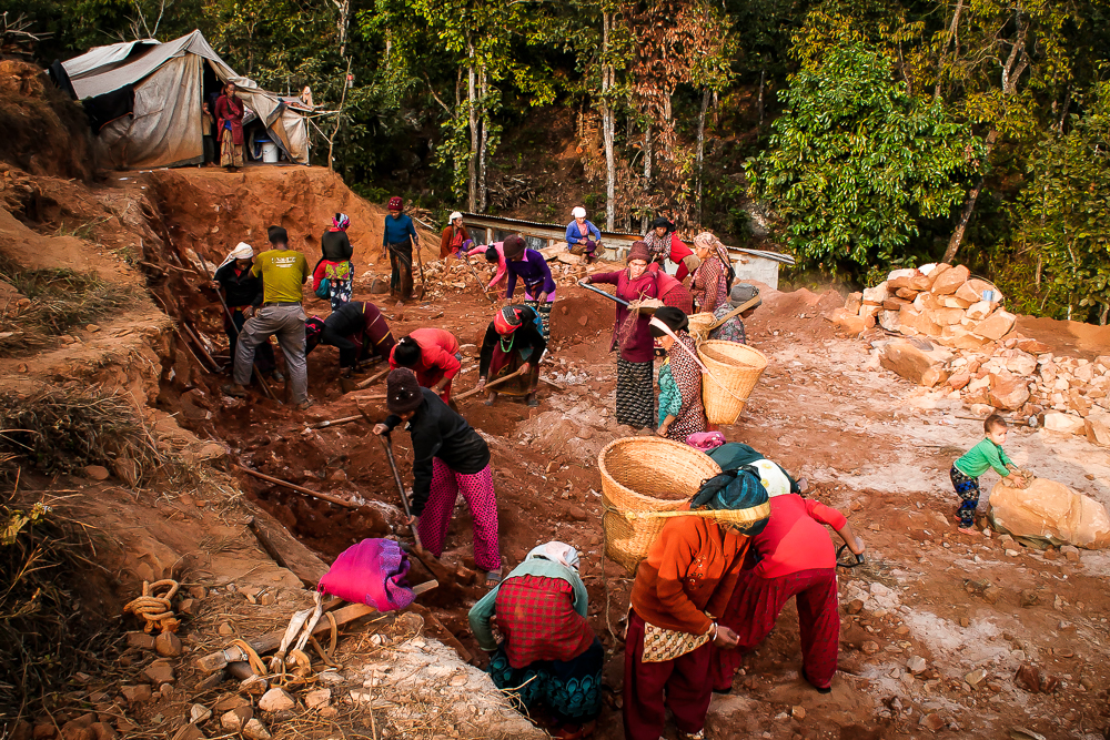  Dhola Camp, resettlement of Lama Villagers |&nbsp;17th December 2015. 