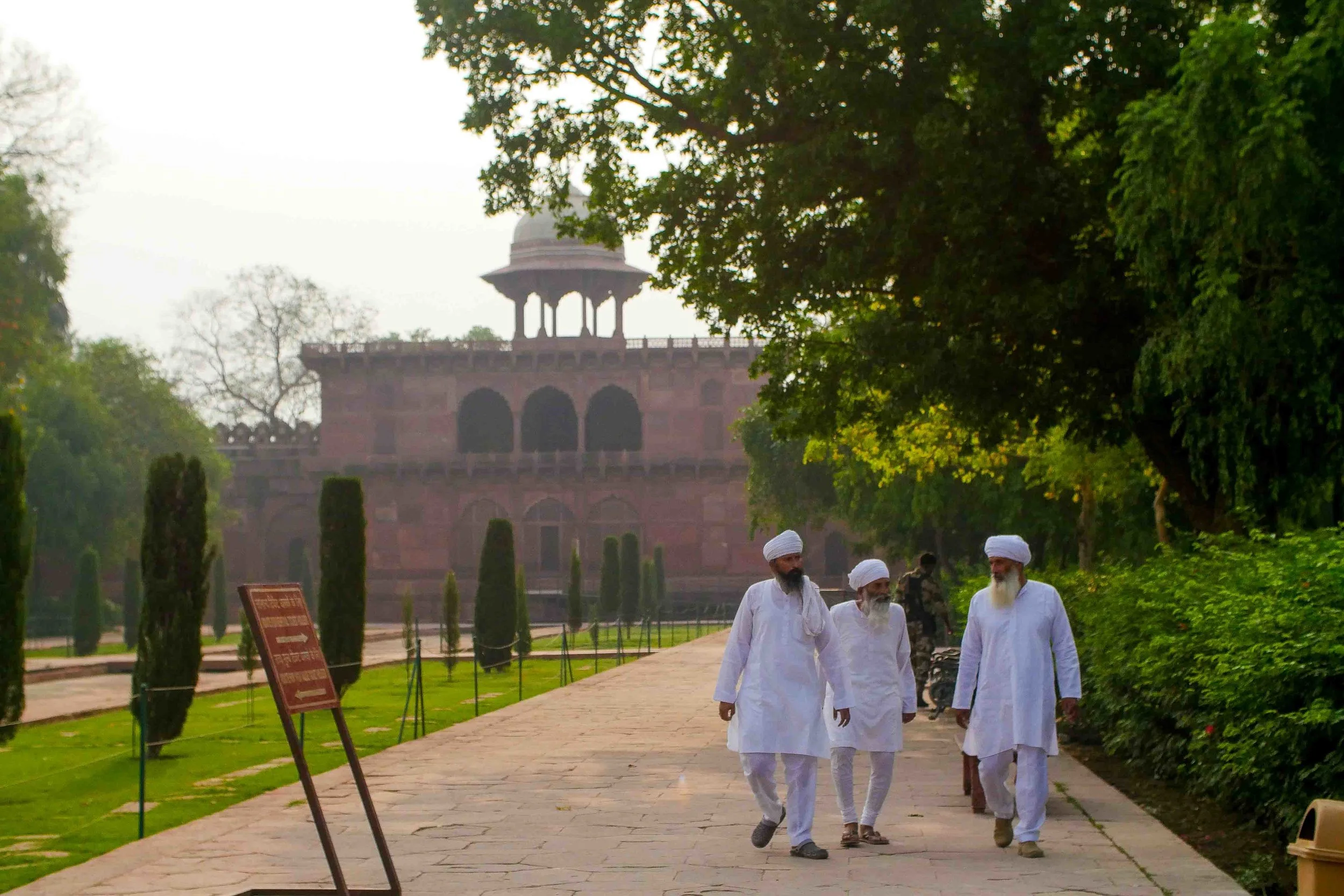  Within the grounds of the Taj Mahal | Agra. 