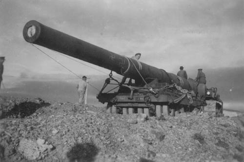 Fun fact: This gun could fire a 172kg shell 30km (all the way to Plimmerton).